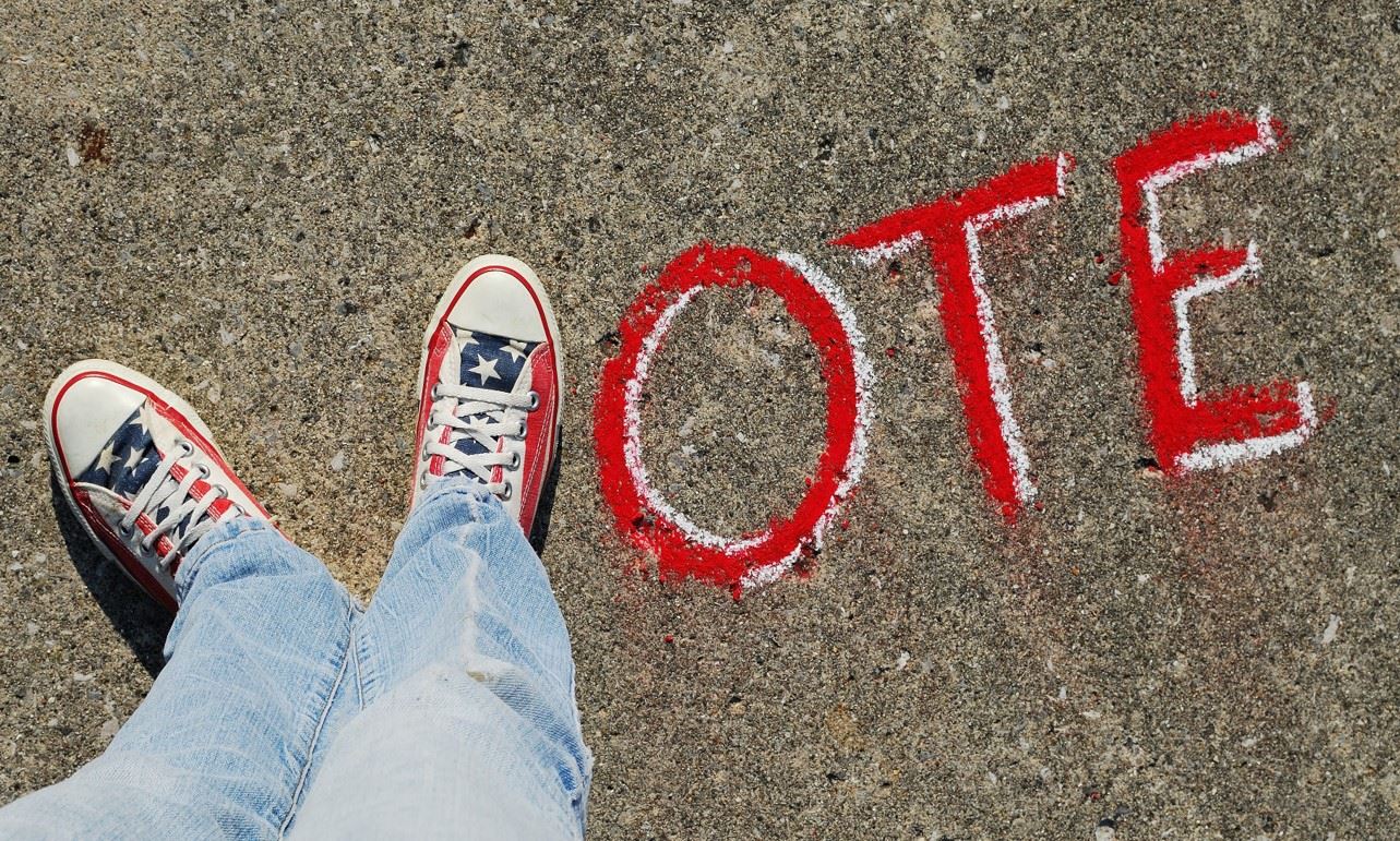 Vote chalk Image
