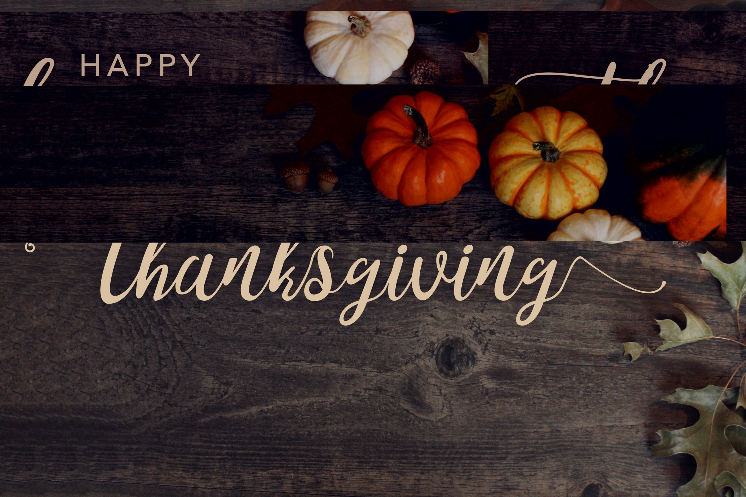 Happy Thanksgiving