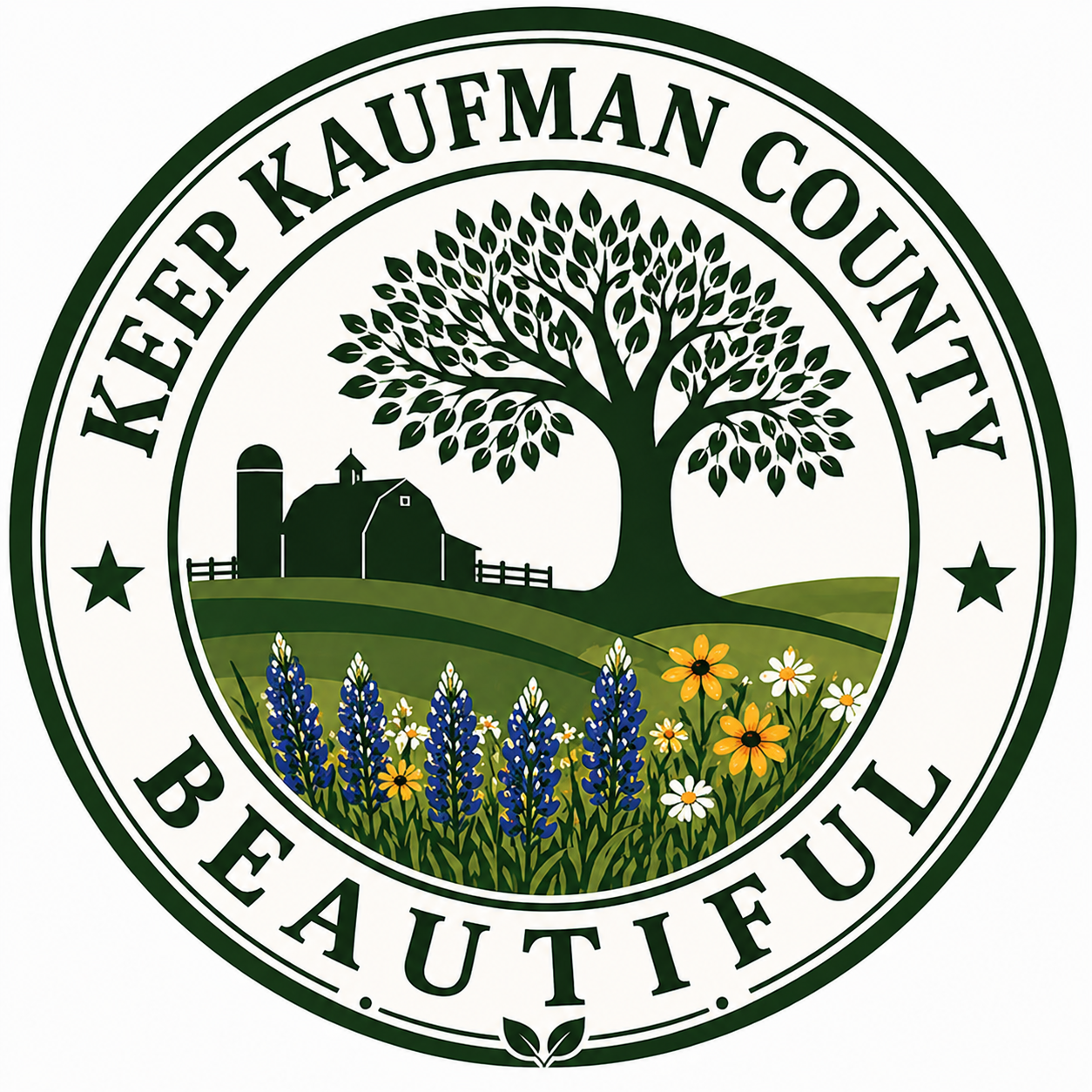 Keep Kaufman County Beautiful Logo 2