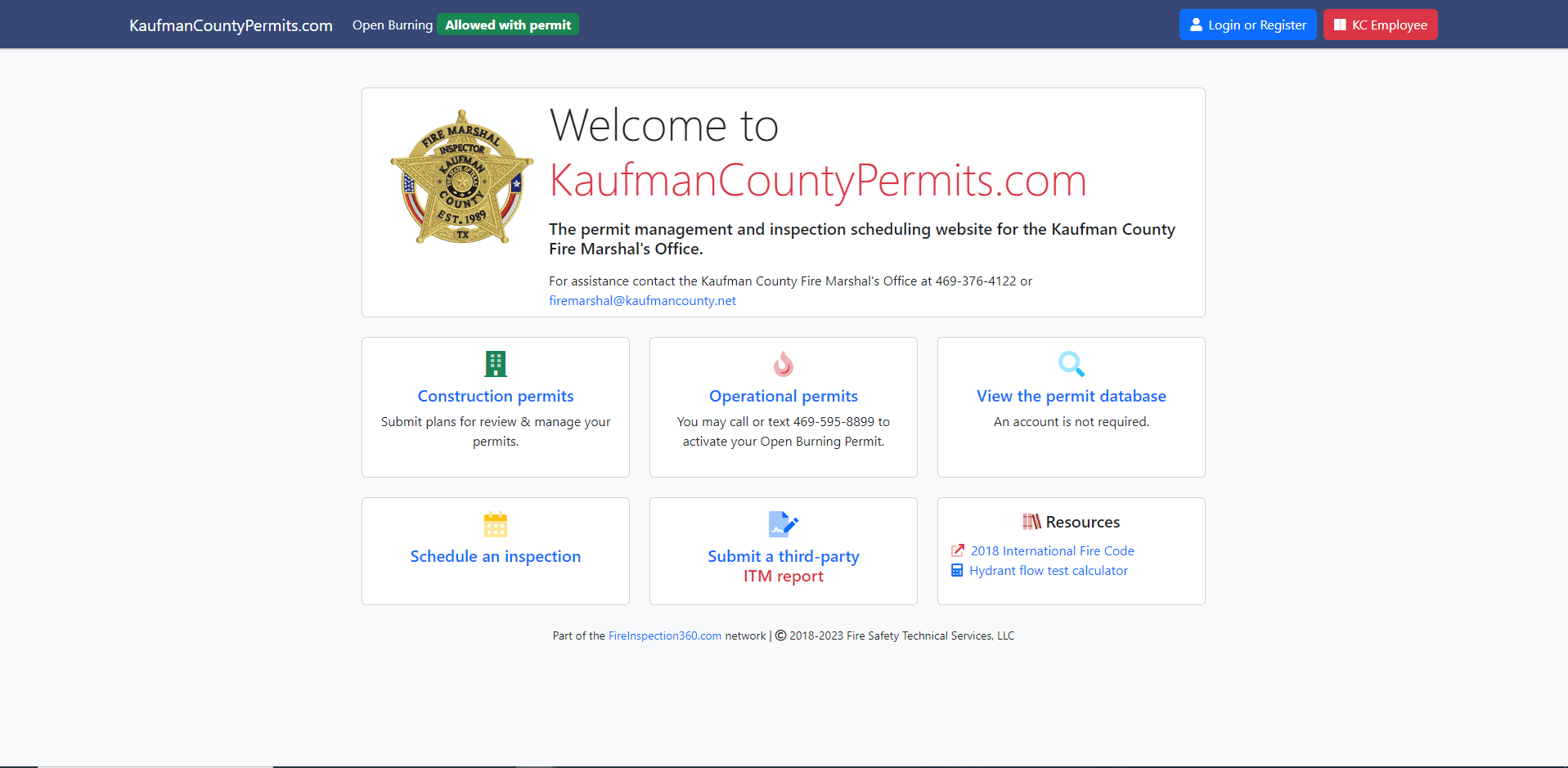 Kaufman County Permits Opens in new window